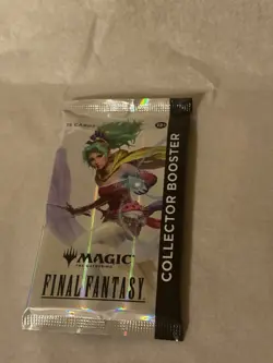 Magic The Gathering MTG Final Fantasy FIN Collector Booster Pack New Sealed - Image 2