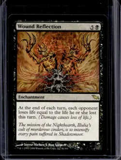 2008 Magic MTG Shadowmoor Wound Reflection #81 - Image 1