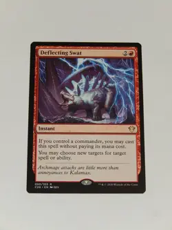 MTG Magic The Gathering Deflecting Swat Commander 2020 Regular NM MINT! - Image 1