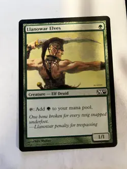 Llanowar Elves - M10 - Magic the Gathering MTG Nice! - Image 1