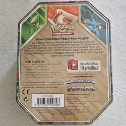 Pokemon Hoenn Power Tin Sceptile-EX Sealed Deck Special Foil Card Online Code - Image 2