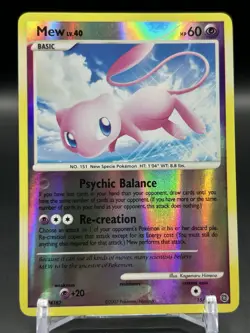 Pokemon Mew 15/132 Secret Wonders Reverse Holo Card - Image 1