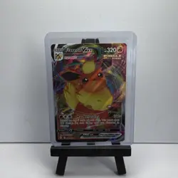 Pokemon Lot of Ten VMAX Holo Cards Lapras 050/202 Flareon 018/203 & More - Image 4