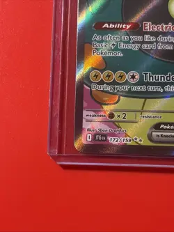 Pokemon TCG Iono's Bellibolt EX Full Art Ultra Rare Holo Card 172/159 Mint - Image 5