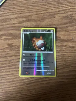 Pokemon TCG Stormfront Bidoof Reverse Holo Card 54/100 MP - Image 1