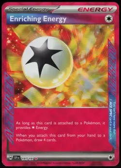 Enriching Energy 191/191 ACE SPEC Rare Surging Sparks Pokemon - Image 1