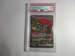 PSA 9 Roaring Moon EX Special Illustration Rare Prismatic Evolutions Pokemon - Image 1