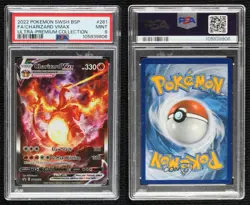 FA - Charizard VMAX (SWSH Ultra Premium Collection) Pokemon Sword Shield PSA 9 - Image 3