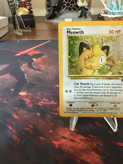 Pokemon TCG Meowth Holo Black Star Promo #10 Gameboy Exclusive - Image 2