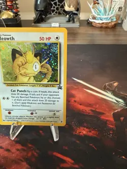Pokemon TCG Meowth Holo Black Star Promo #10 Gameboy Exclusive - Image 3
