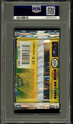 Pokemon 1999 Vintage WOTC Base Set Venusaur Sealed Booster Pack PSA 9 - Image 2