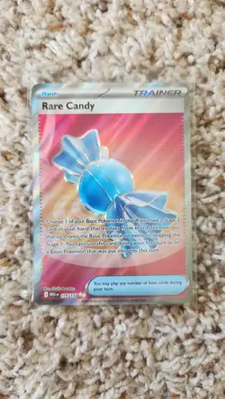 Rare Candy 175/132 Pokemon Mega Evolution Ultra Rare Full Art Trainer Holo NM - Image 1