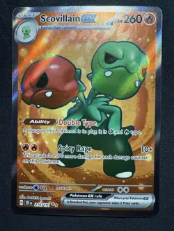 Pokemon Scovillain ex 216/191 Surging Sparks Ultra Rare Stage 1 Holo - Image 1