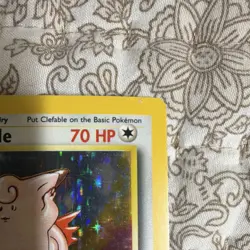 Pokemon TCG Clefable Jungle 01/64 Holo Rare Unlimited 1999 English - Image 4