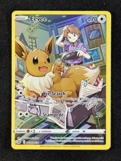 2022 Pokemon EEVEE #TG11/TG30 Brilliant Stars Trainer Gallery Ultra Rare English - Image 1