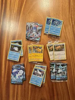 Winter Calendar Pokemon Promo Lot! Snowflake Stamps! - Image 1