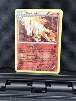 Pokemon TCG Rapidash Generations 15/83 Reverse Holo Rare - Image 1