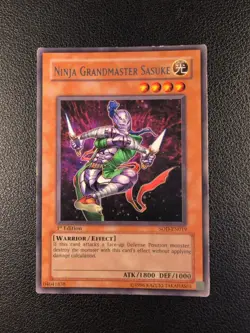Yu-Gi-Oh! - Ninja Grandmaster Sasuke - Rare - 1st Edition - SOD EN019 [LP] - Image 1