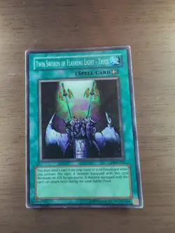 Twin Swords of Flashing Light - Tryce DCR-EN037 Yugioh - Image 1