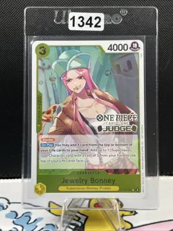 Jewelry Bonney Judge Pack Vol. 7 Foil Stamped One Piece Promo OP10-107 (1342) - Image 1