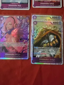 One Piece TCG Purple/Blue Sanji Custom Deck Ready to Play Vinsmoke Family - Image 2