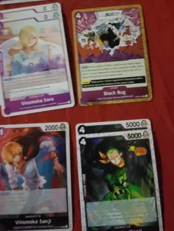 One Piece TCG Purple/Blue Sanji Custom Deck Ready to Play Vinsmoke Family - Image 3