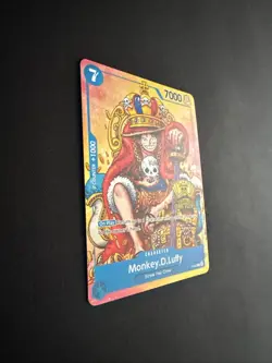 One Piece Monkey.D.Luffy 2nd Anniversary Stamped Promo P-043 NM - Image 4