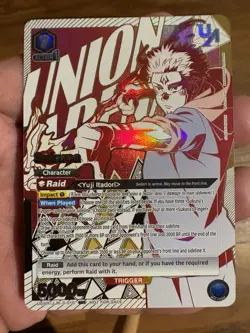 Union Arena Jujutsu Kaisen Rare Battle Sukuna Top 4 UAPR/JJK-3-015 EnglishPromo - Image 1