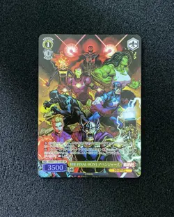 Marvel TCG Japanese Weiß Schwarz #MAR/S113-019S The Final Host Avengers SR DL43 - Image 1