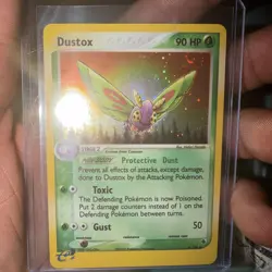Pokemon TCG Dustox EX Ruby and Sapphire Holo Rare Card 6/109 LP - Image 1