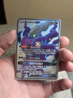 Pokemon Darkrai GX SV70/SV94 Hidden Fates Shiny Vault Holo Rare Card English - Image 2