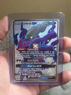 Pokemon Darkrai GX SV70/SV94 Hidden Fates Shiny Vault Holo Rare Card English - Image 4