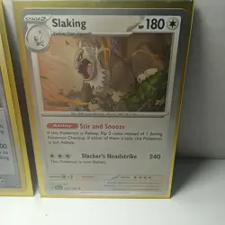 SLAKING POKEMON CARD LOT OF 4 - Image 5