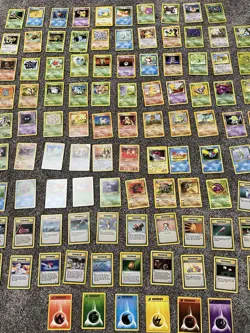 Pokemon Cards Vintage Lot Moderated Played Condition Some Bends And White Marks - Image 3