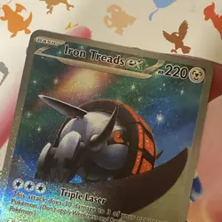 Iron Treads EX 248/198 Special Alt Art Secret Card Pokemon Scarlet & Violet Set - Image 3