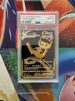 Pokemon Card Mew Vmax TG30/30 Lost Origins PSA 10 Gem mint One Owner Fresh - Image 1