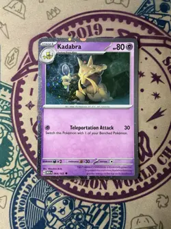Kadabra 064/165 Scarlet & Violet 151 Cosmos Holo Rare Holo Pokemon Card - Image 3