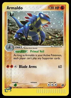 Armaldo 1/100 Holo Rare Sandstorm Pokemon Card - Image 1