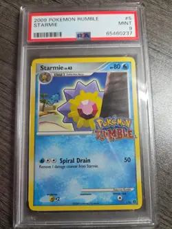 Pokemon Cards - PSA 9 Starmie 5/16 - Pokemon Rumble Holo - MINT - PSA9 - Image 1