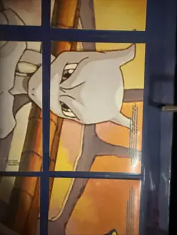 Topps Pokemon Cards Pokemon the First 1st Movie Puzzle Set Mewtwo 1999 Blue logo - Image 3