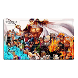 O-P Whitebeard Pirates Playmat Trading Card Game CCG OPCG Mat Playing Table Pad - Image 1
