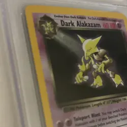 Dark Alakazam 1/82 Team Rocket Holo BGS 9.5 Gem Mint WOTC Pokemon Card - Image 5