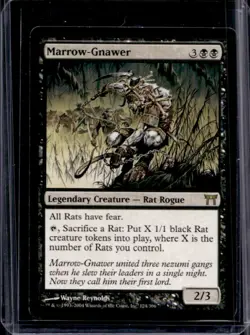 2004 Magic MTG Champions of Kamigawa Marrow-Gnawer #124 - Image 1