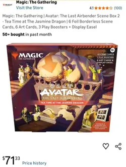 MTG Avatar The Last Airbender Scene Box Tea Time at The Jasmine Dragon (Bin 19) - Image 3