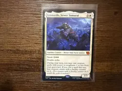 Leonardo Sewer Samurai - TMNT - Teenage Mutant Ninja Turtles MTG Magic - Image 1