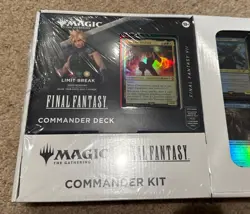 Magic The Gathering FINAL FANTASY Deluxe Commander Kit Limit Break - Cloud - New - Image 3