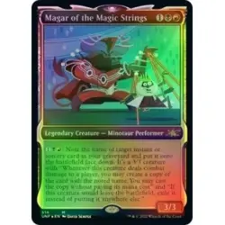 Foil Magar Of The Magic Strings (showcase) (galaxy Foil) M/NM Magic MTG Unfinity - Image 1