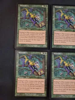 4x Blastoderm Nemesis NM Magic The Gathering MTG Tcg Playset X4 4 See Pics - Image 2