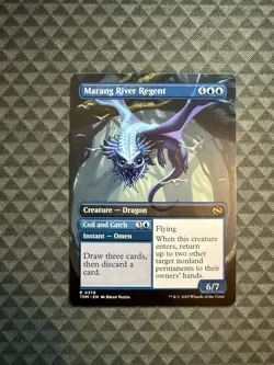 MTG Marang River Regent #0378 Borderless Rare Tarkir: Dragonstorm (TDM) - Image 1