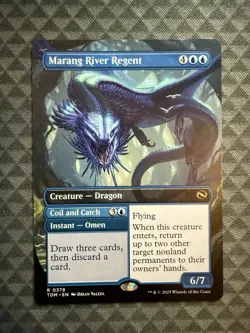 MTG Marang River Regent #0378 Borderless Rare Tarkir: Dragonstorm (TDM) - Image 3